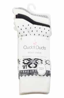 4-Pack Bootcut Crew Socks