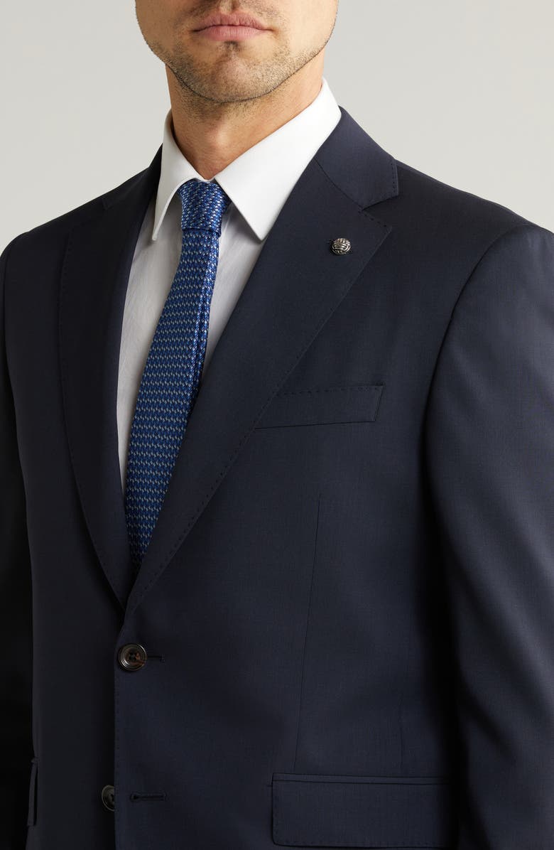 Jack Victor Esprit Wool Suit, Alternate, color, Navy