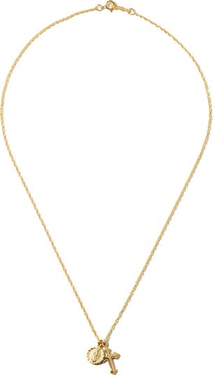 The Hail Mary Dainty Pendant Necklace
