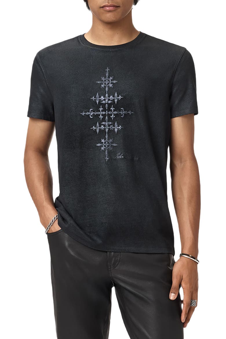 Wrought Iron Organic Cotton Graphic T-Shirt, Alternate, color, BLACK