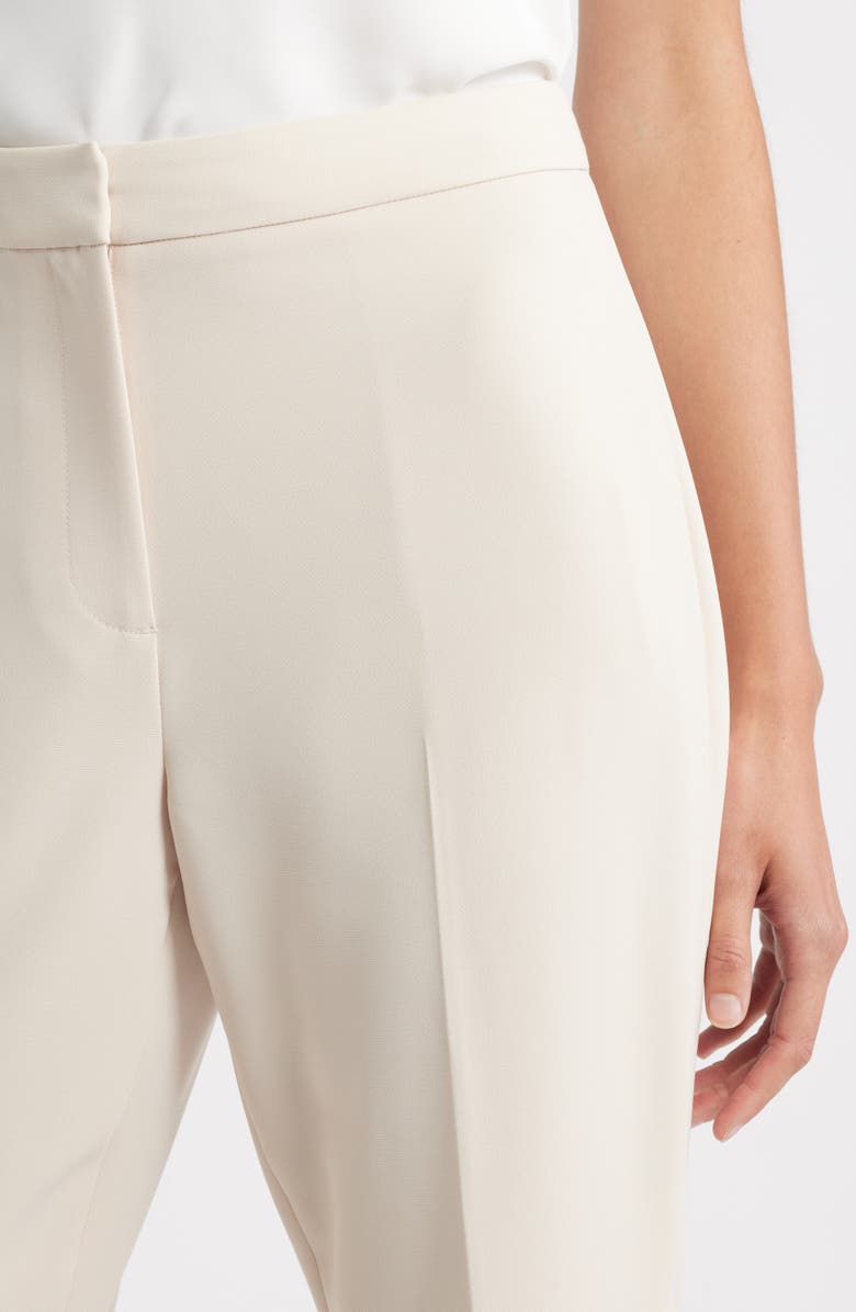 Elie Tahari The Ashton Bootcut Pants, Alternate, color, Gold Straw