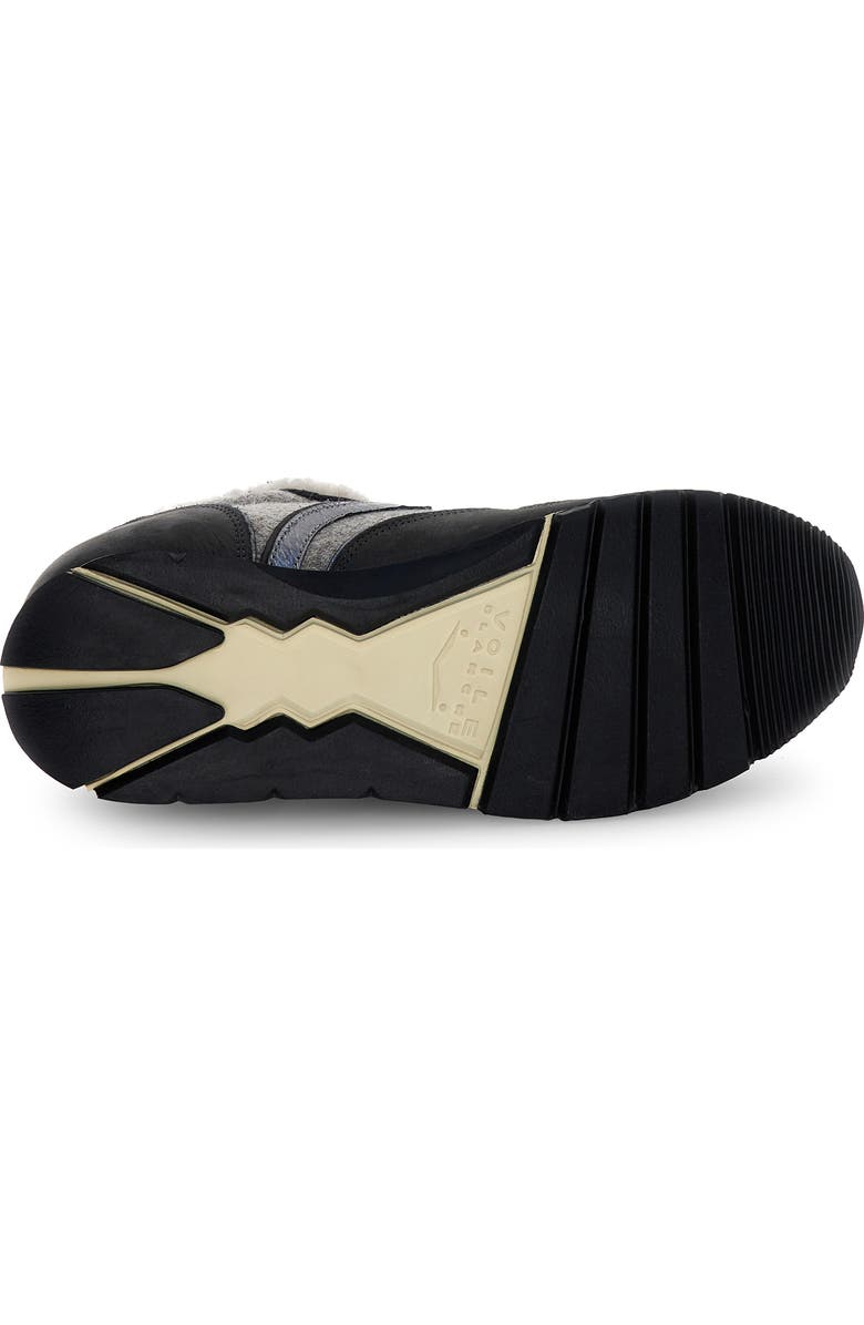 Voile Blanche Julia Genuine Shearling Sneaker, Alternate, color, Grey