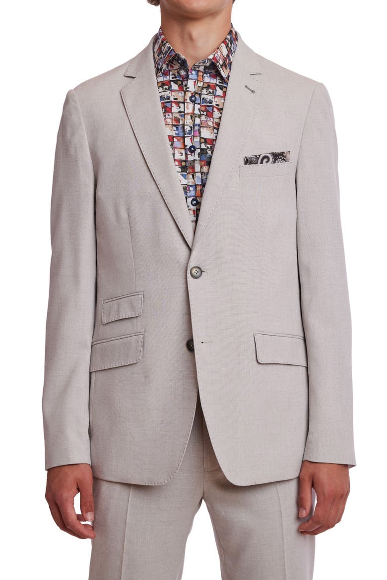 Dover Slim Fit Sport Coat, Main, color, LIGHT TAN MELANGE