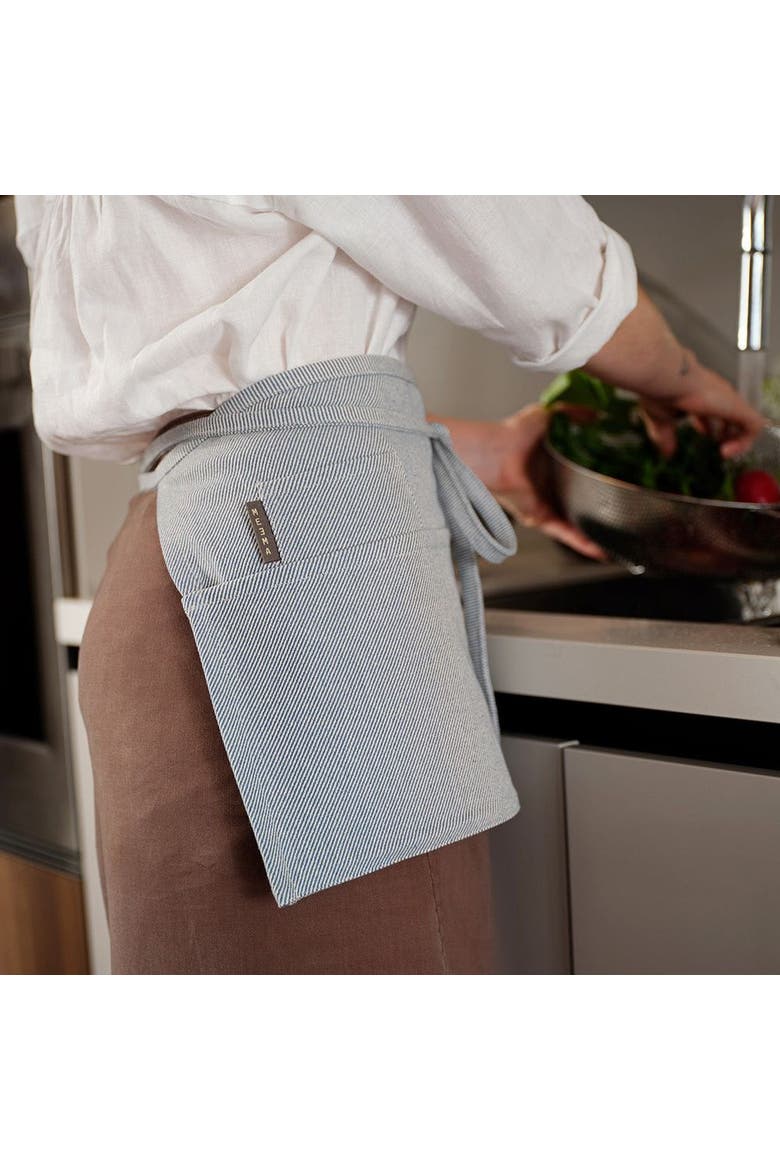 Waist Apron, Alternate, color, Blue