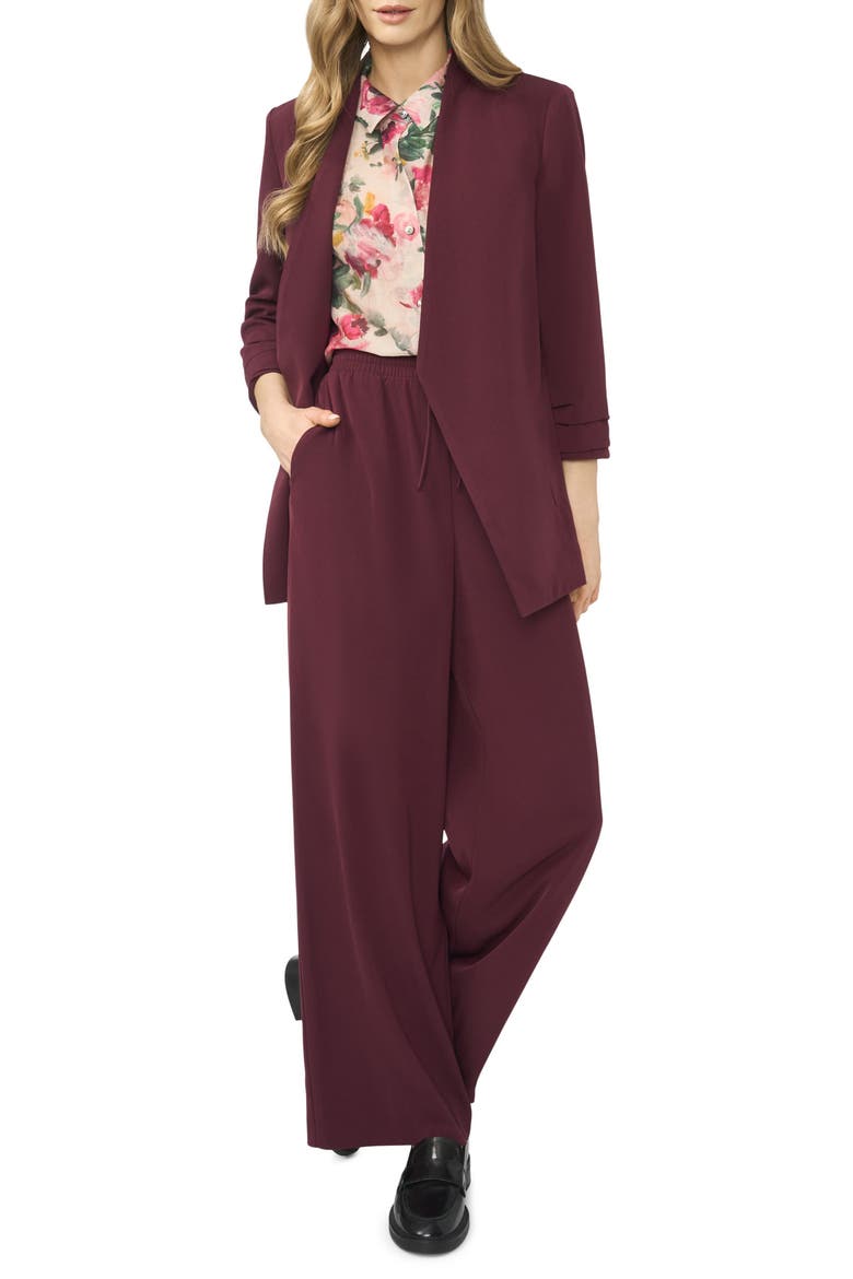 Open Front Blazer, Alternate, color, WINTERBERRY