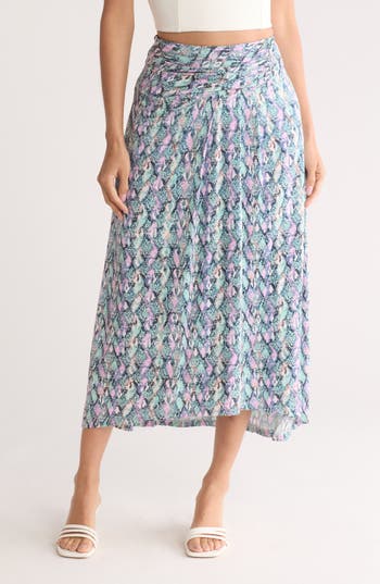Tart Trina Jersey Skirt In Spring Snake