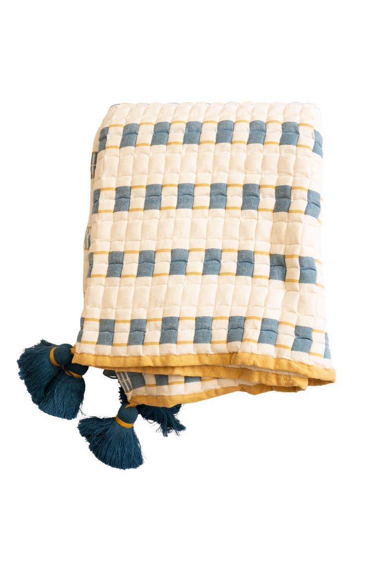 Handwoven Sujani Throw, Main, color, Indra