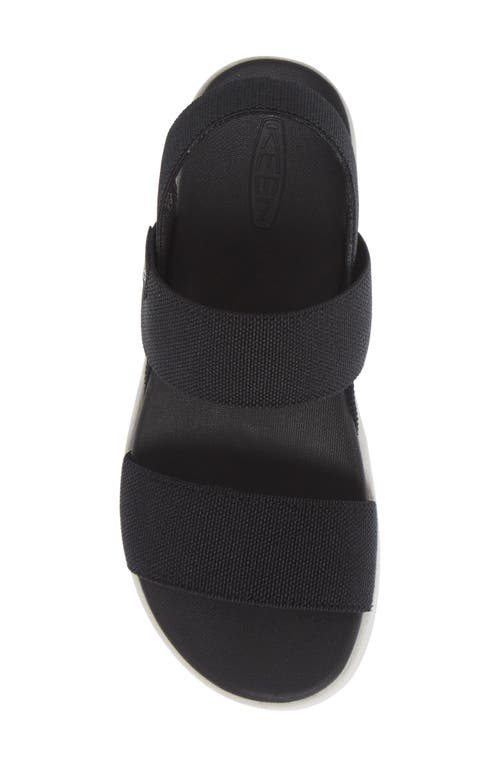 Keen Elle Webbing Strap Sandal In Black