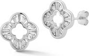 GLAZE JEWELRY Clover Stud Earrings