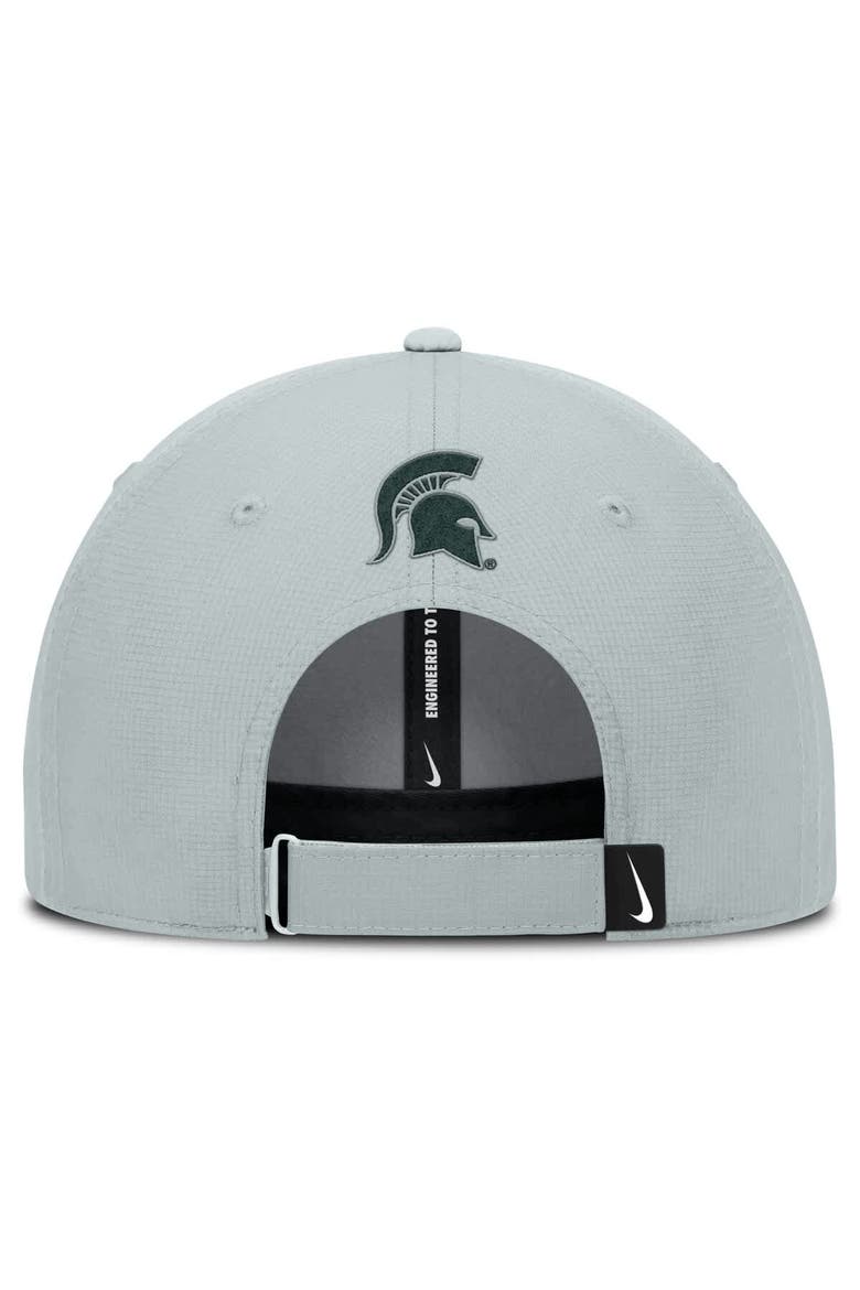 Men's Nike Gray Michigan State Spartans Club Prep Performance Adjustable Hat, Alternate, color, Gray