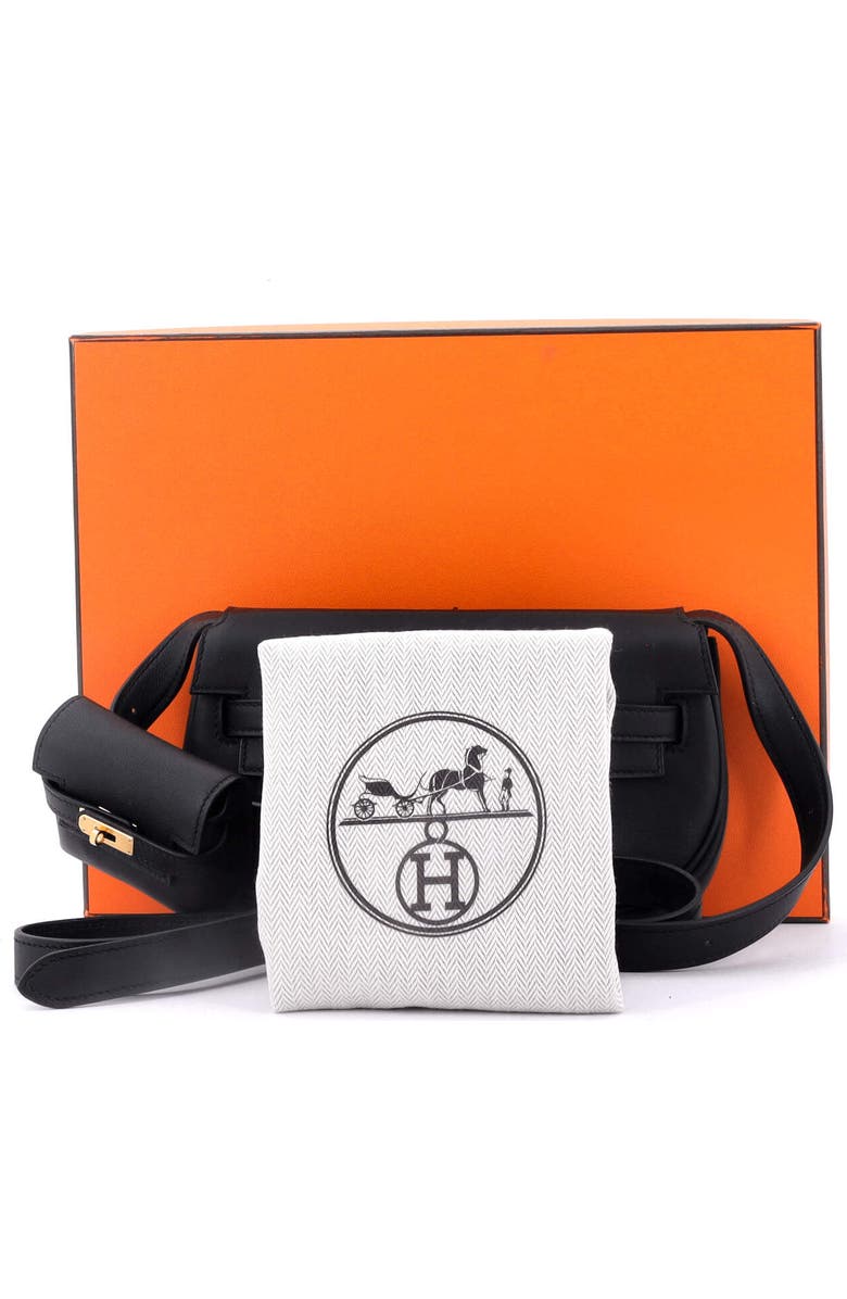 Pre-Owned Hermes Kelly Moove Bag Swift, Alternate, color, Noir