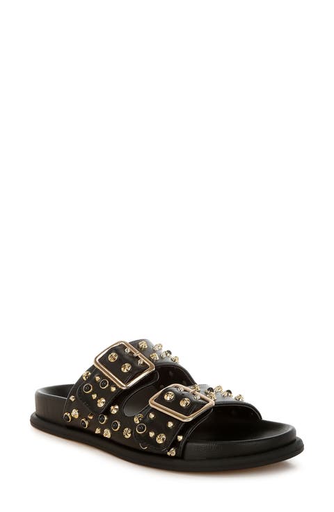 Lumina Studded Slide Sandal
