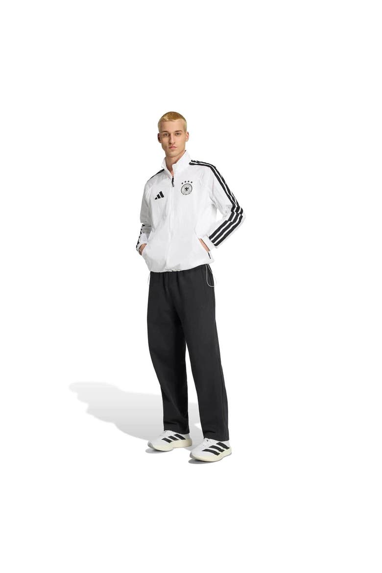 Men's adidas White Germany National Team 2026 Home Full-Zip Game Day Anthem Jacket, Alternate, color, White
