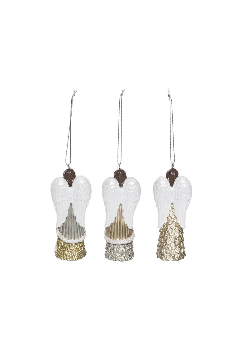 Christmas Angel Christmas Tree Ornament Assortment of 3, Alternate, color, Gold
