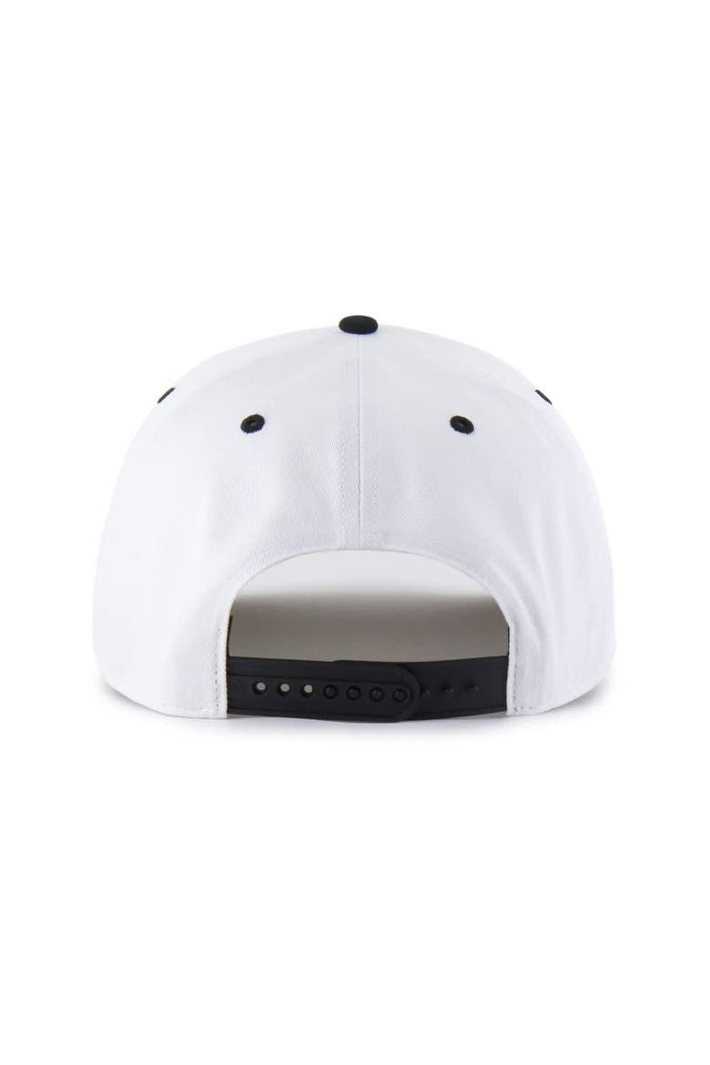 Men's '47 White/Black Philadelphia Eagles Roscoe Two-Toned Hitch Adjustable Hat, Alternate, color, White