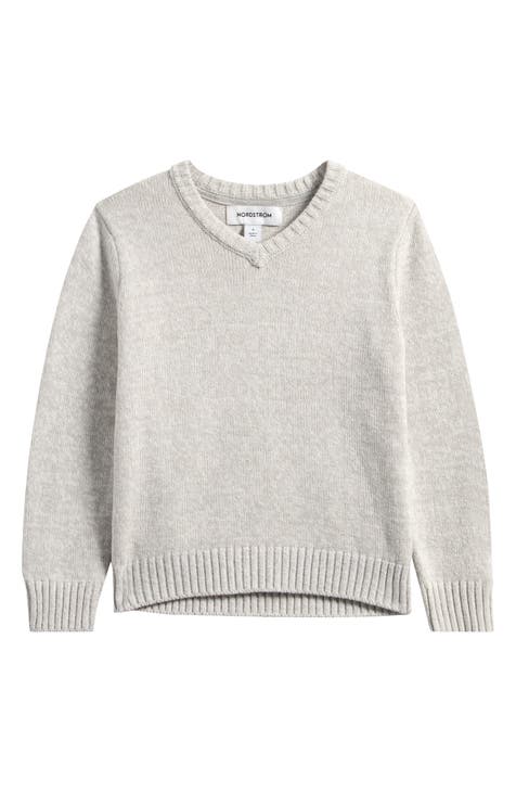 Grey sweater kids hotsell