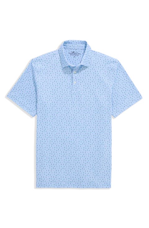 Golf Print Sankaty Performance Polo