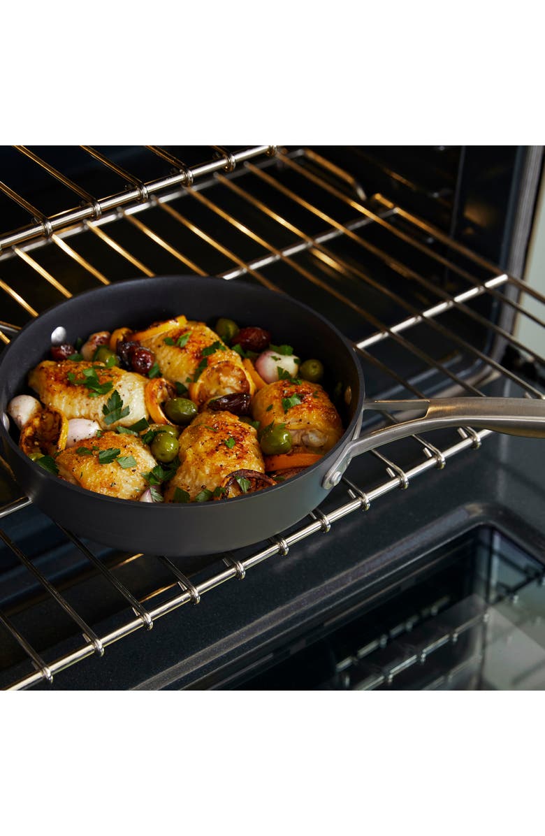 CALPHALON Premier Hard Anodized Nonstick 11-Piece Cookware Set, Alternate, color, Black