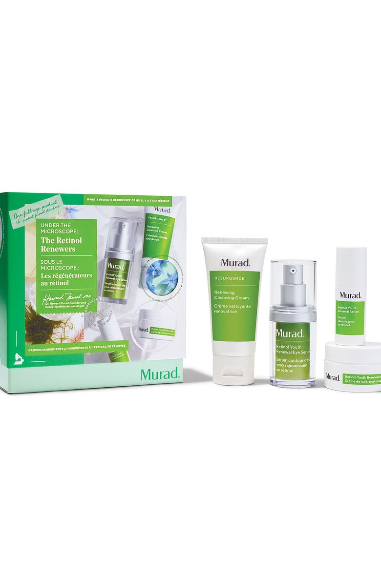 Murad<sup>®</sup> Under the Microscope: The Retinol Renewers Set (Limited Edition) $164 Value, Alternate, color,