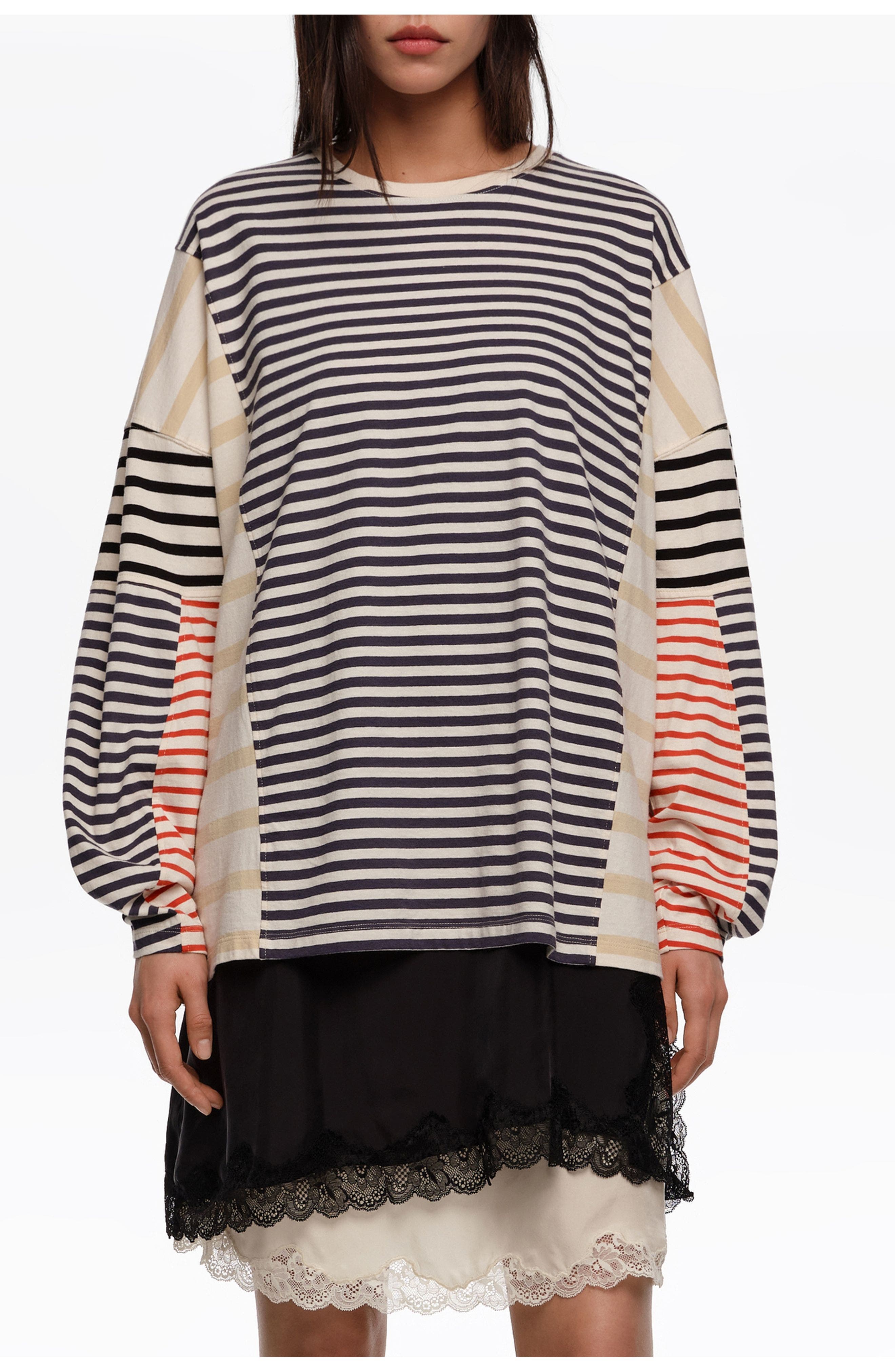 Striped Oversize T-Shirt (Women) | Nordstrom