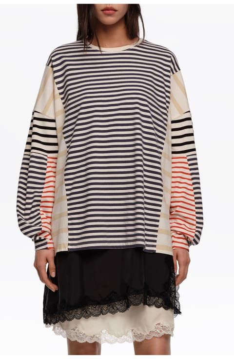 Striped Oversize T-Shirt