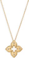 Roberto Coin Venetian Princess Diamond Pendant Necklace