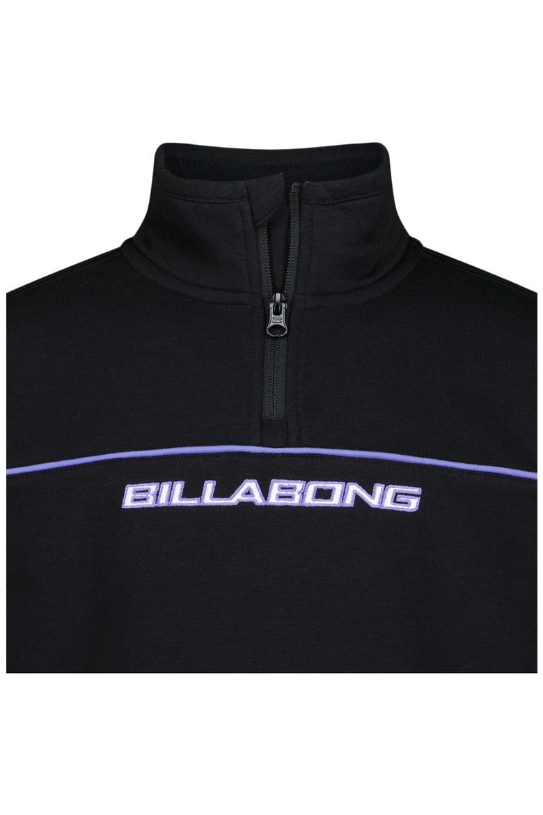 Kids' Bad Dog Quarter-Zip Pullover, Alternate, color, BLACK