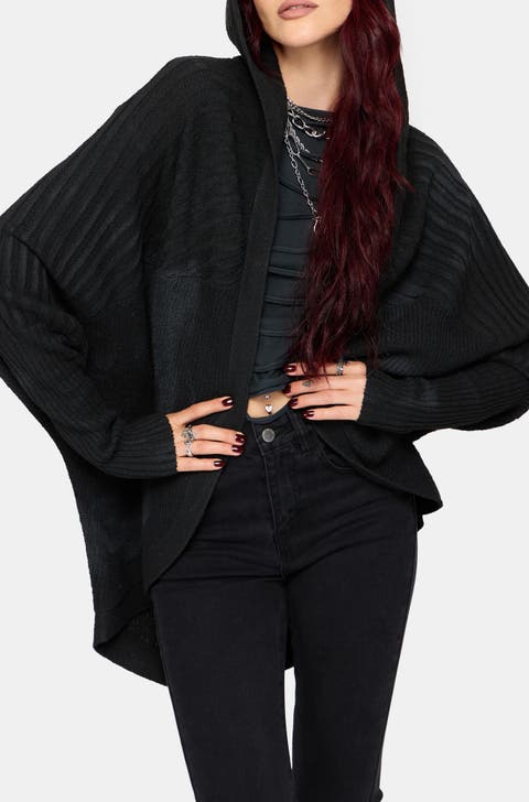 Morpho Cocoon Hooded Cardigan