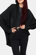 Disturbia Morpho Cocoon Hooded Cardigan