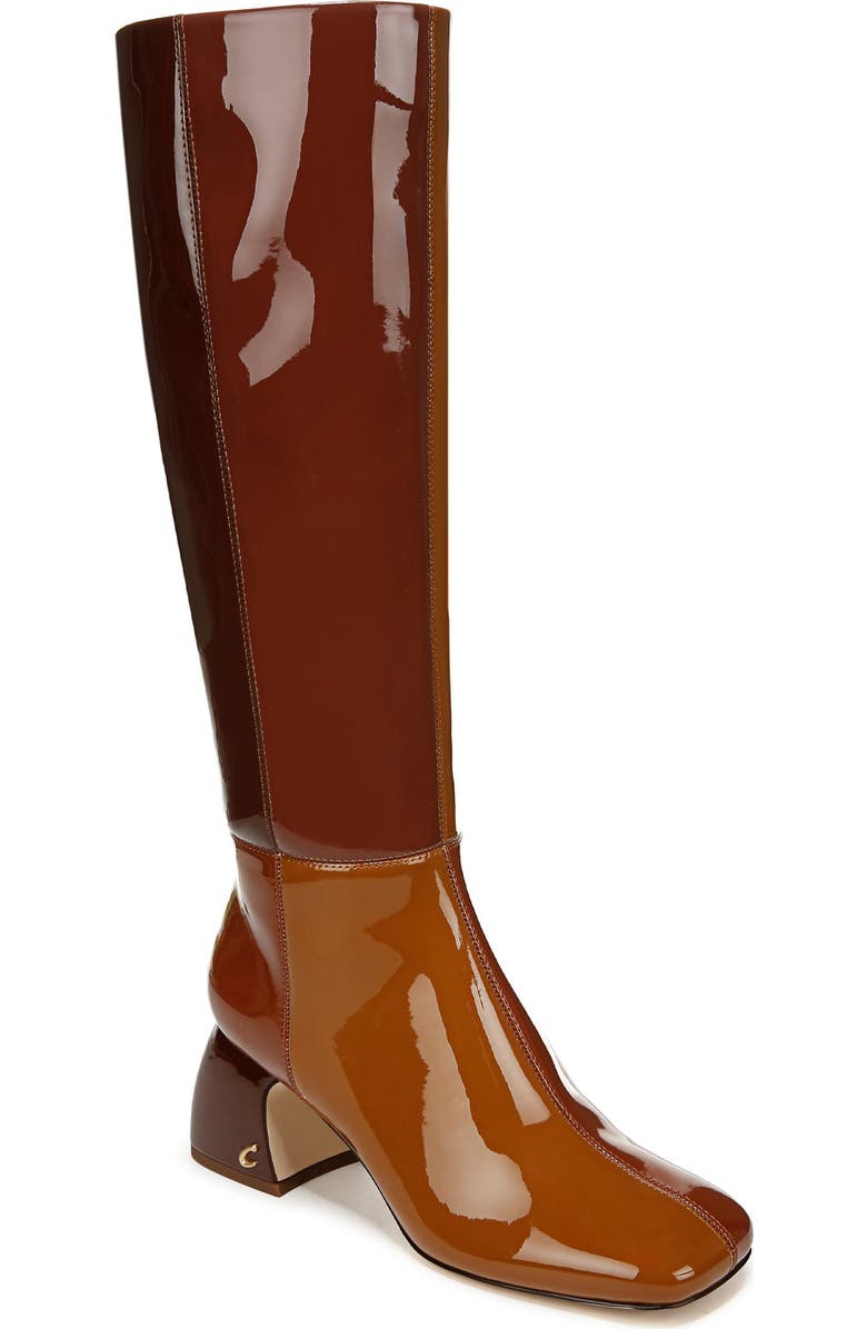 Circus NY by Sam Edelman Oaklyn Knee High Boot, Main, color, Cognac Multi