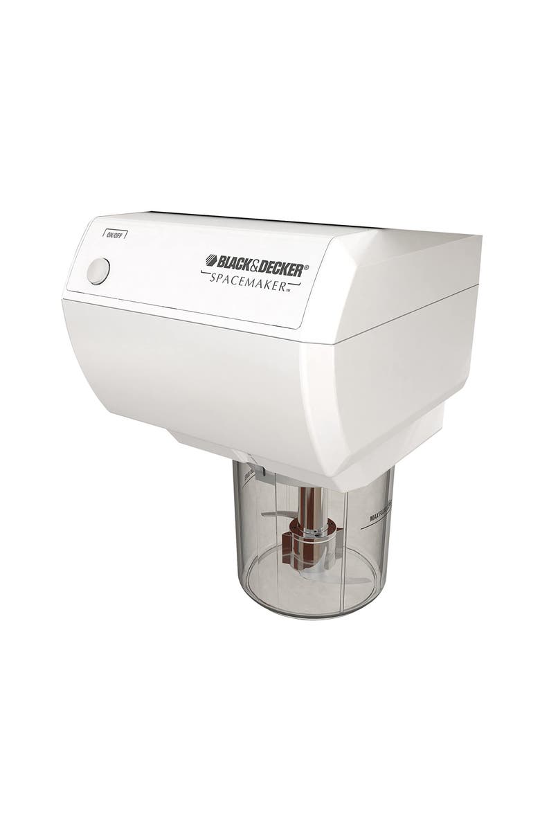 Black And Decker Black & Decker CG800W Spacemaker Mini UTC Food Processor and Coffee Grinder in White, Main, color, White