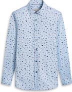 Bugatchi James OoohCotton® Dot Print Button-Up Shirt