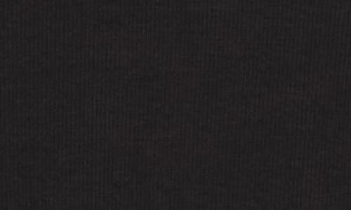 Rag & Bone Essie Rib Crop Tank In Black