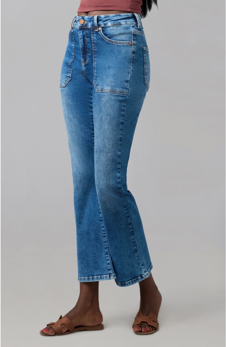 Lola Denim Billie High Rise Bootcut Jeans, Alternate, color, Indigo Muse