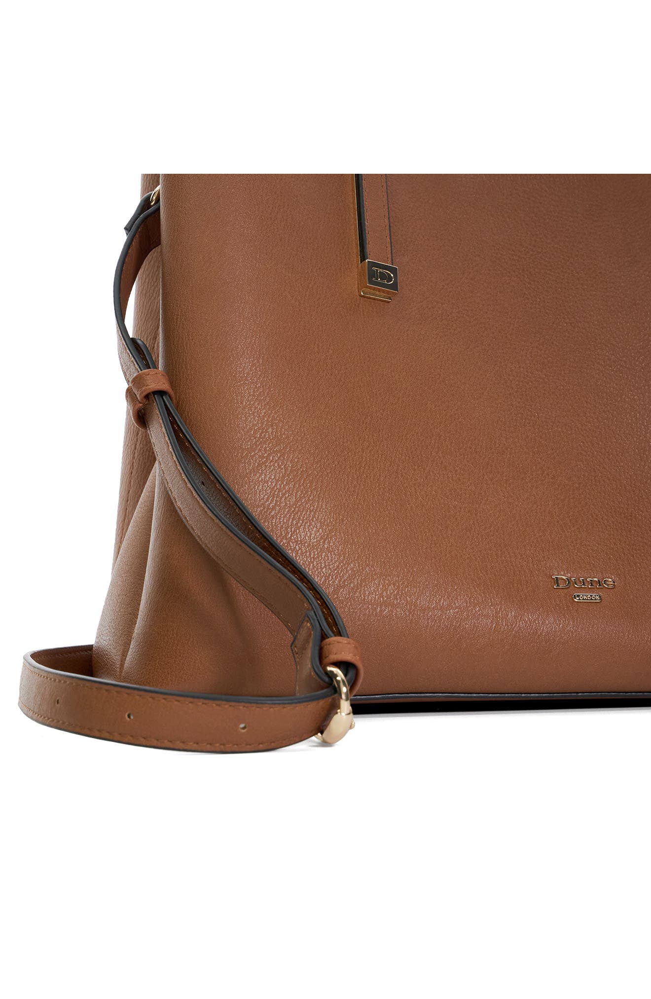 Dune London Dorieo Tote, Alternate, color, Tan