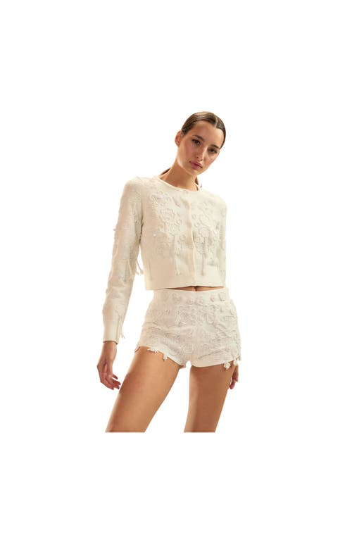 Cynthia Rowley Paloma Shrunken Cardigan
