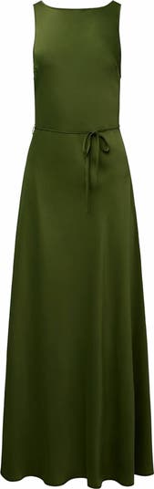 Boat Neck Slip Dress