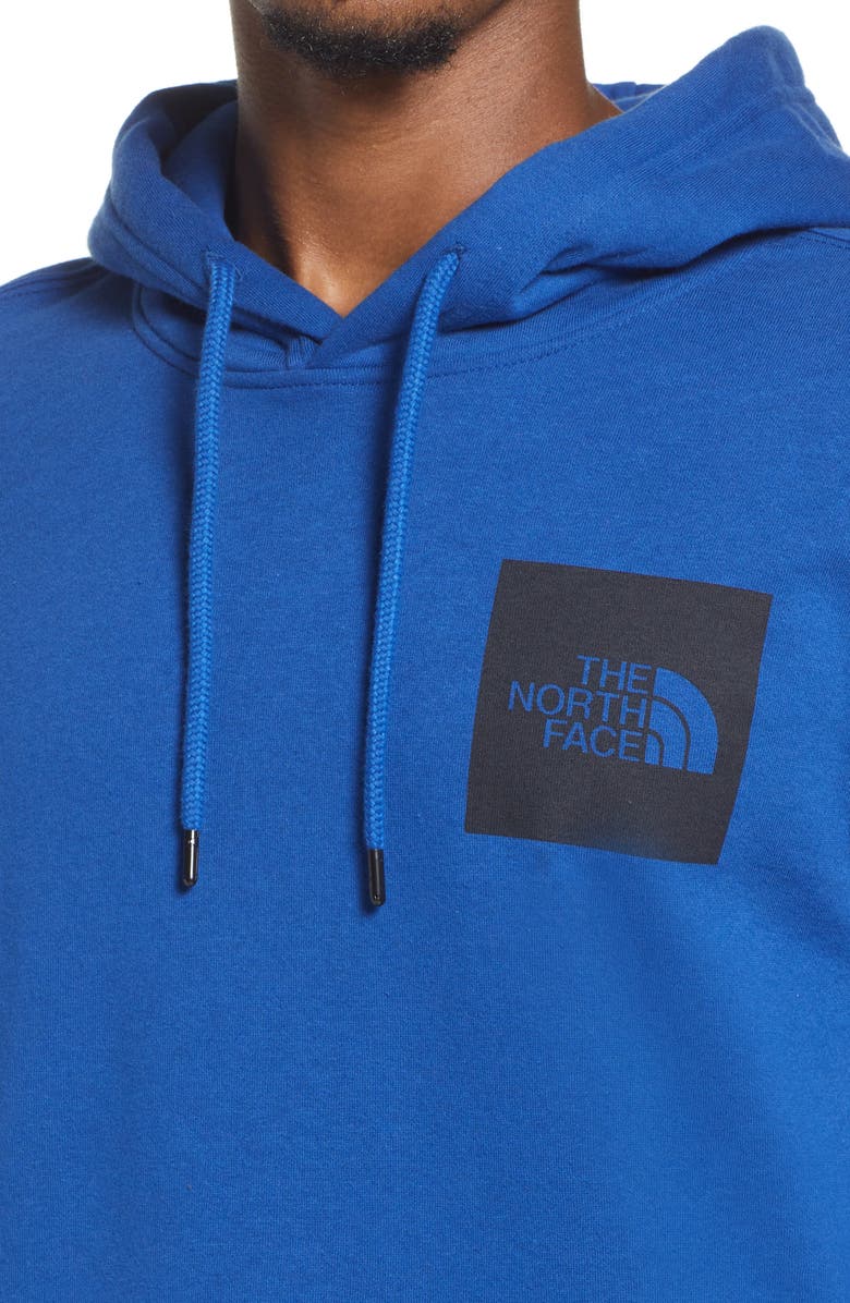 The North Face Fine Logo Graphic Hooded Sweatshirt, Alternate, color,