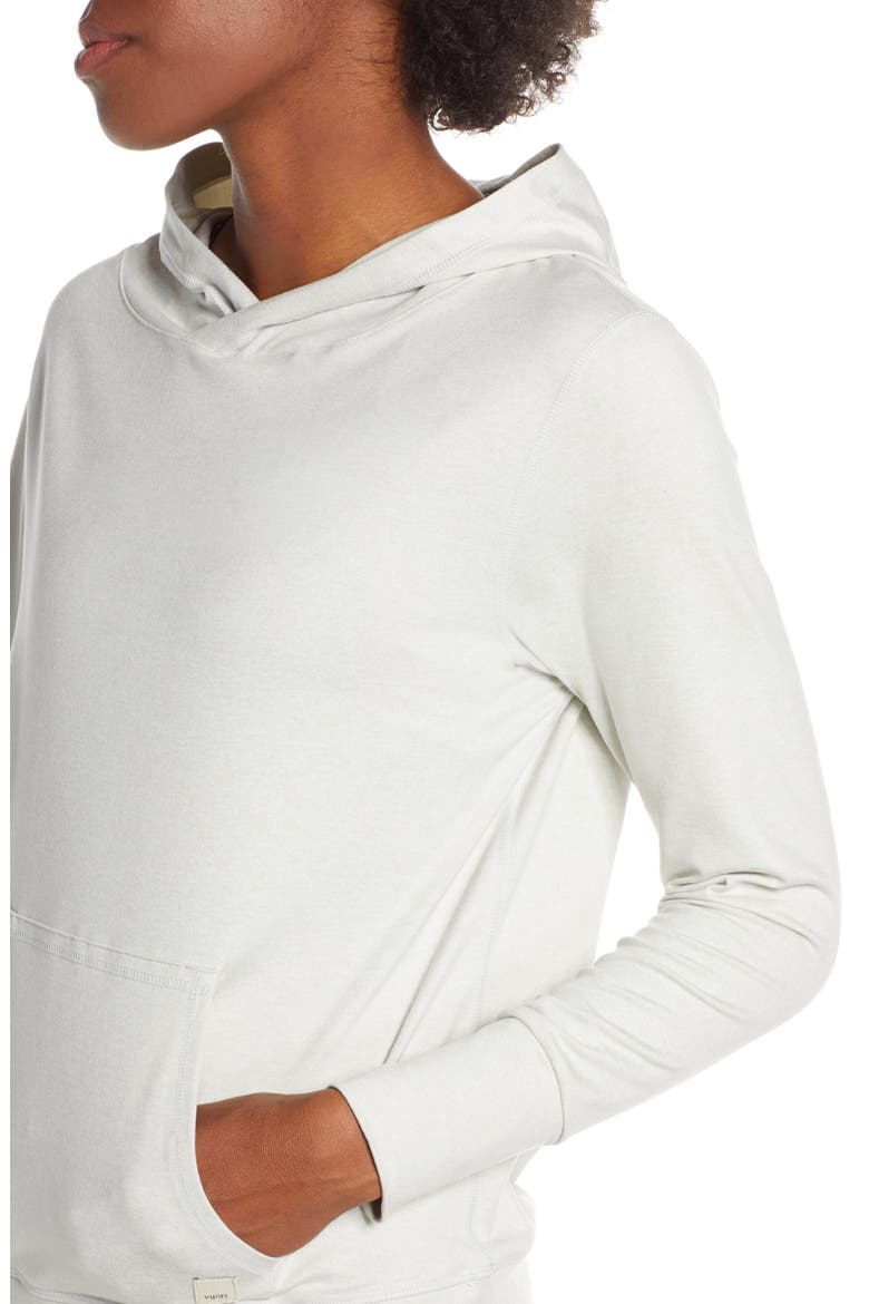Halo Performance Hooded Pullover Sweater, Alternate, color, DOVE GREY HEATHER