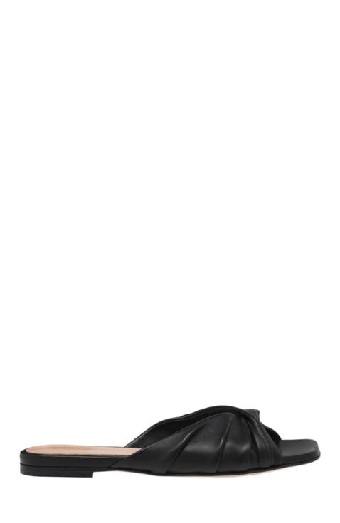 サンダル・ミュール GIANVITO ROSSI Women Sandals G3184370RICGSV FUNE BLACK GIANVITO ROSSI: Metropolis sandals in leather and pvc