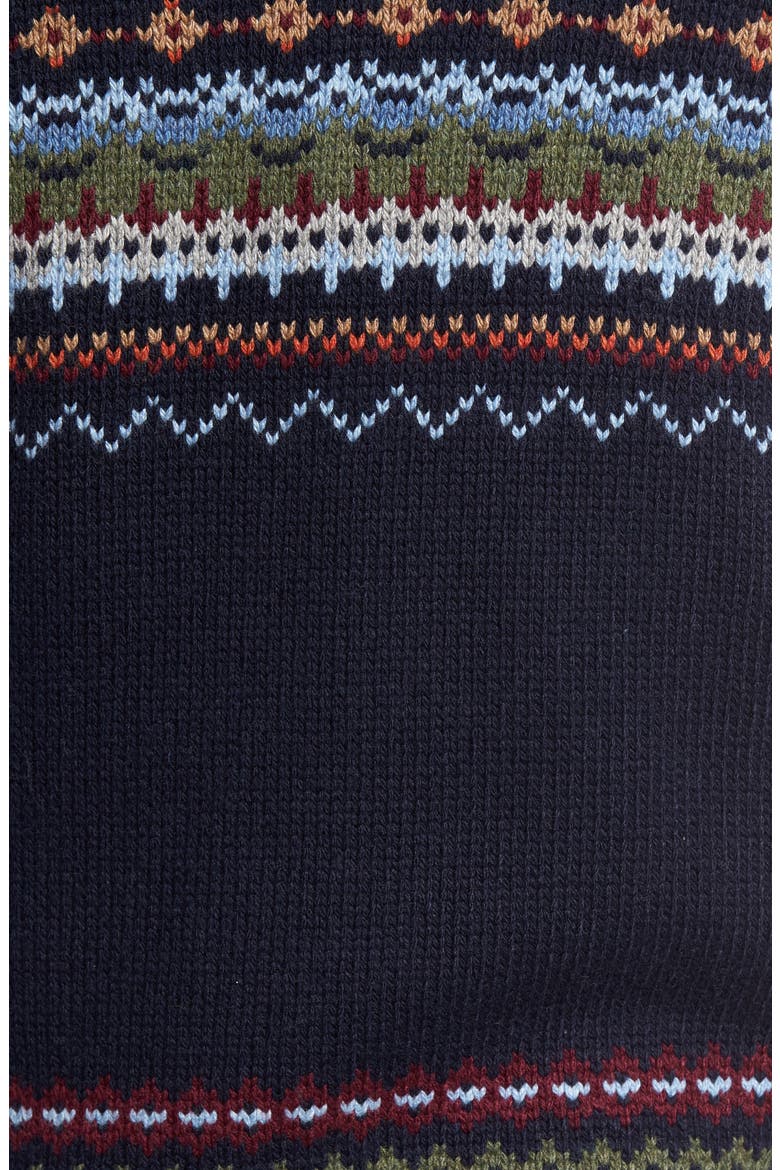 Fair Isle Sweater, Alternate, color, COASTLINE