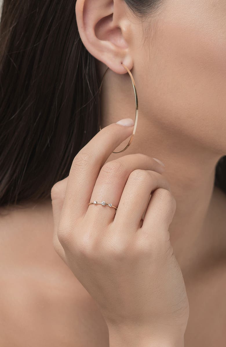 LANA Solo Wire Diamond Ring, Alternate, color, 