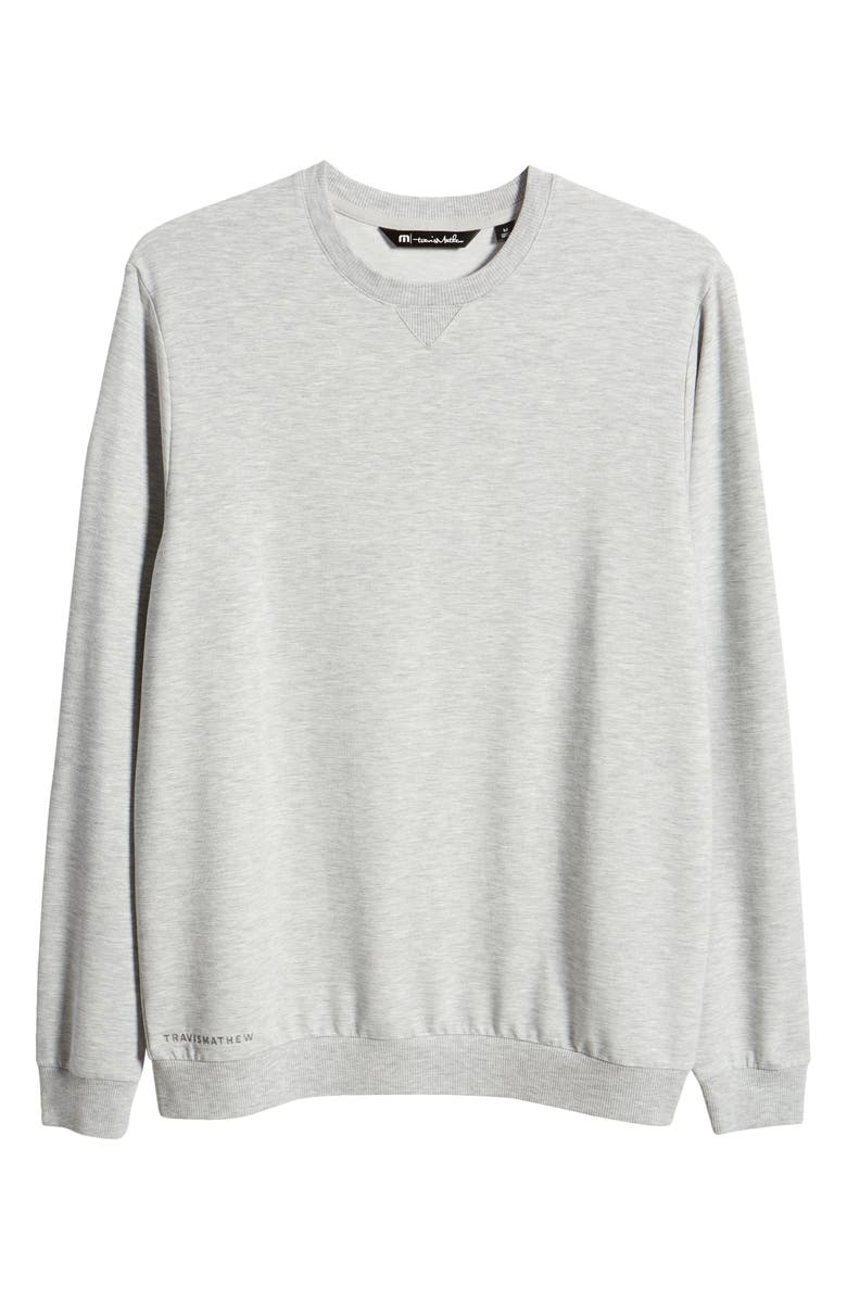 TravisMathew Amenities Crewneck Sweatshirt, Alternate, color, 