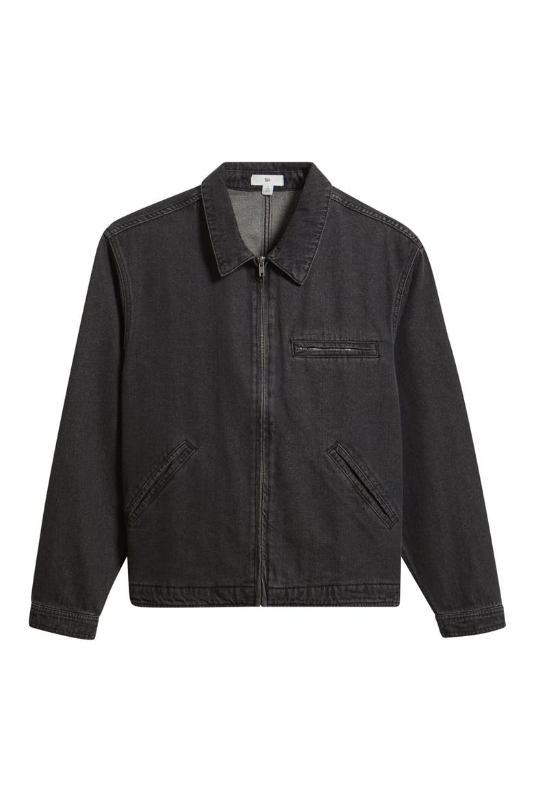 Denim Zip Jacket (Men) | Nordstrom