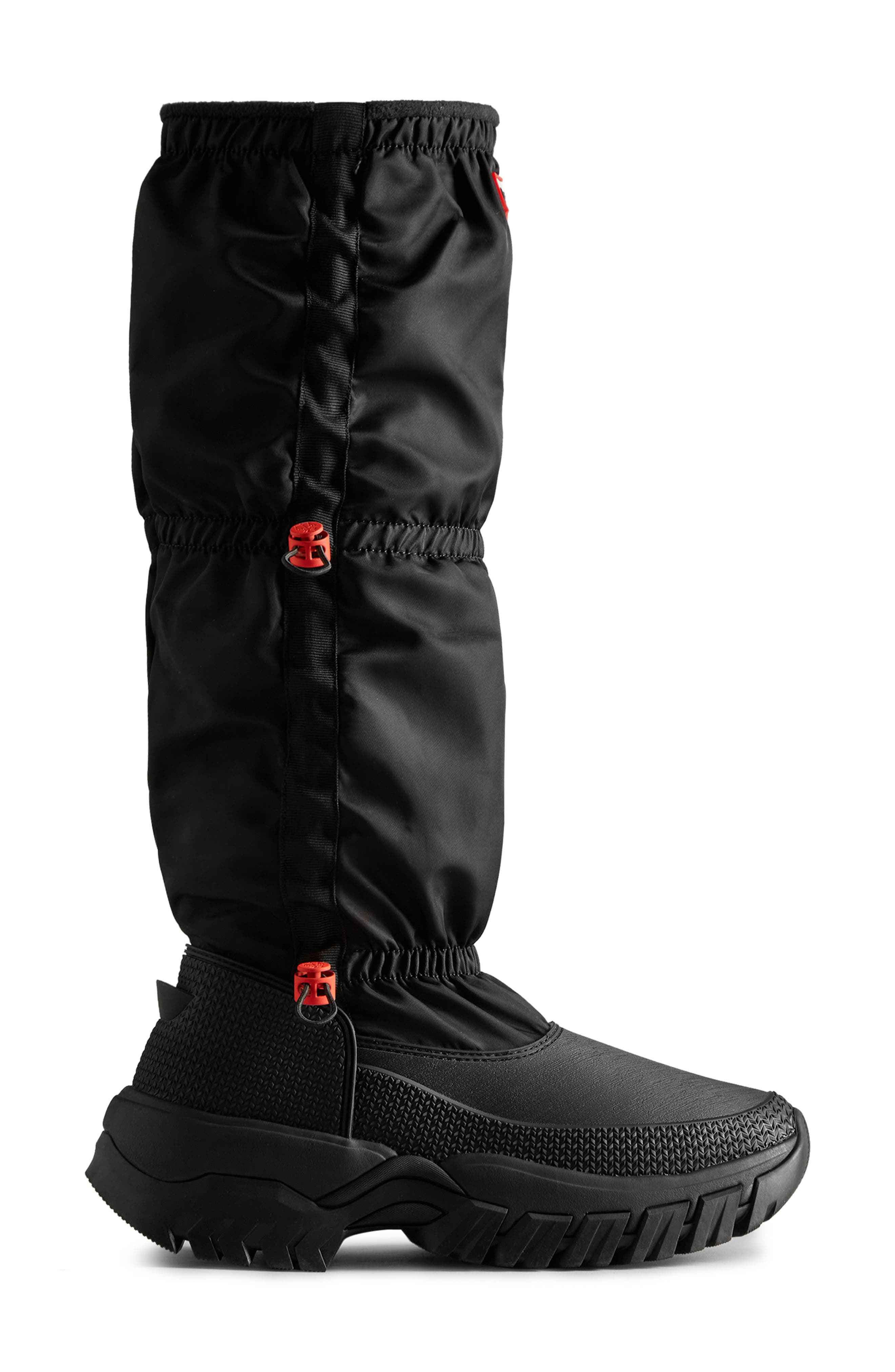 Hunter Wanderer Waterproof Insulated Tall Snow Boot, Alternate, color, 