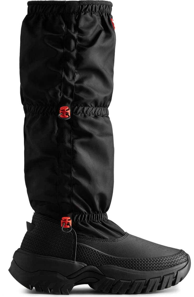 Hunter Wanderer Waterproof Insulated Tall Snow Boot, Alternate, color,