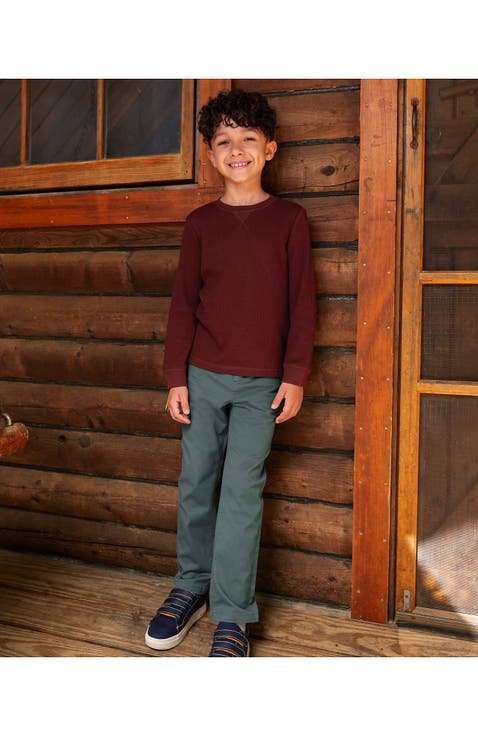 Boys Iron Knee Twill 5 Pocket Pants