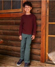 Lands' End Boys Iron Knee Twill 5 Pocket Pants