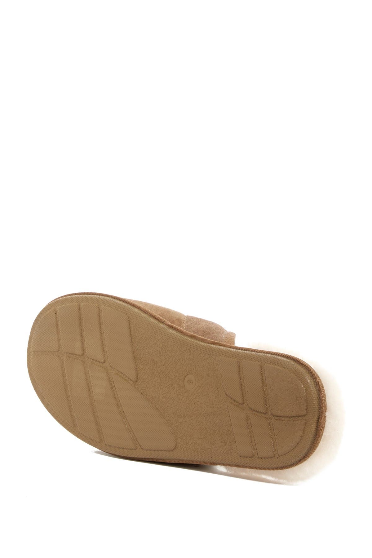 Leisure Genuine Shearling Lined Slipper, Alternate, color, CHE