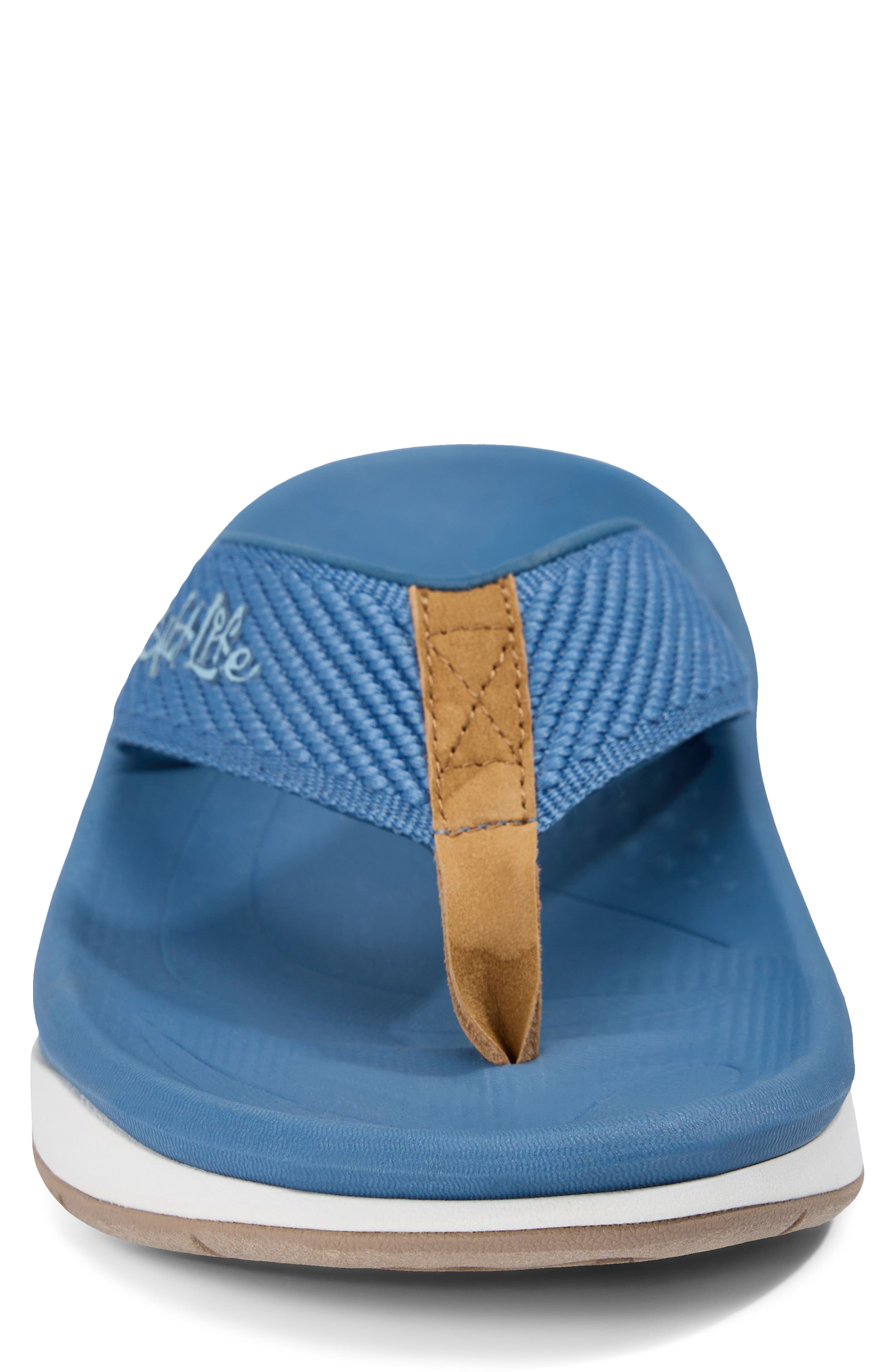 The Saltwater Flip Flop, Alternate, color, BLUE
